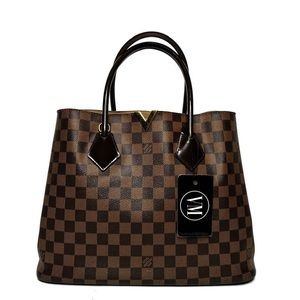 LOUIS VUITTON • DAMIER KENSINGTON BAG